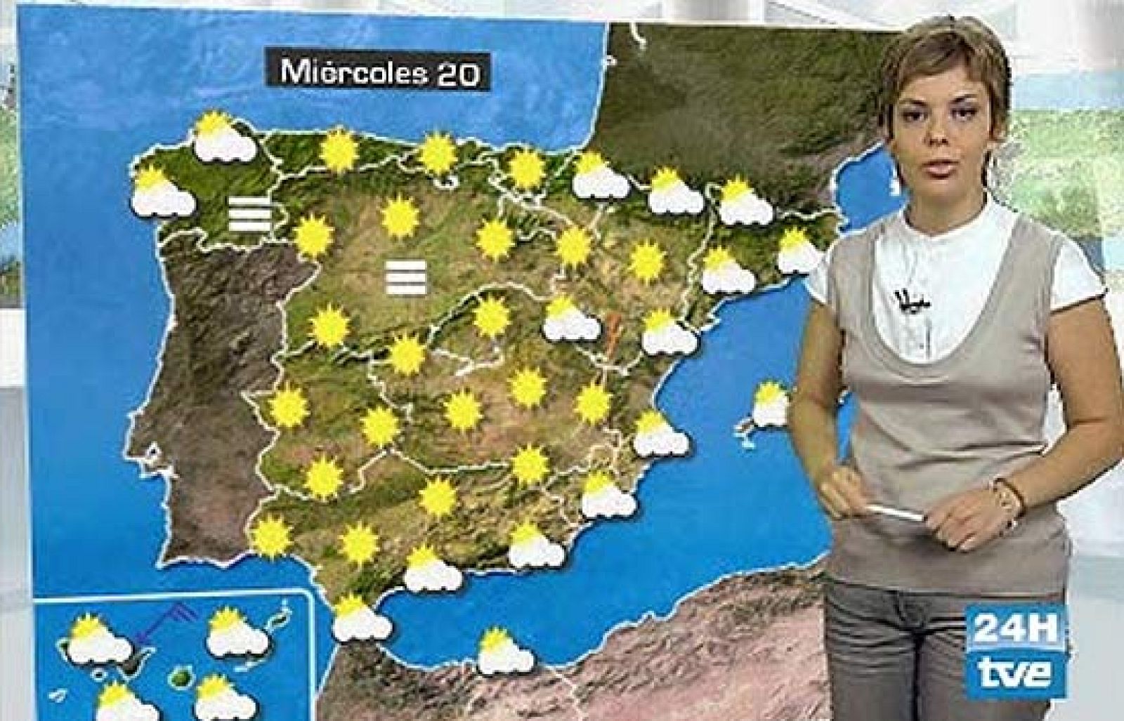 Este miércoles se prevén nubes en la costa del Mediterráneo y puede que caigan chubascos débiles