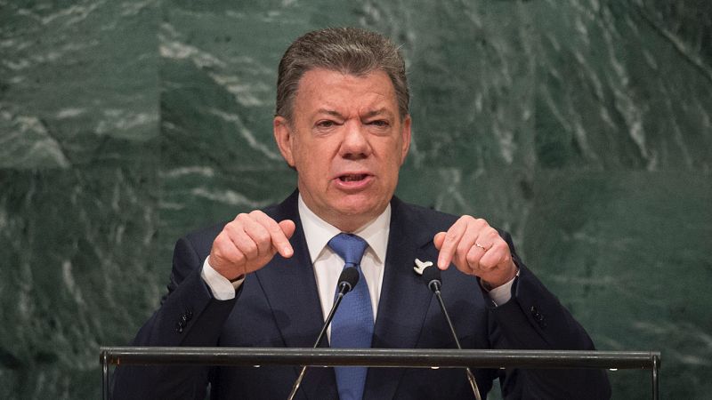 Juan Manuel Santos, en la ONU: "La guerra en Colombia ha terminado"