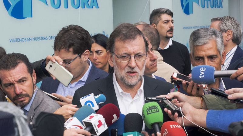 Rajoy no descarta intentar un acuerdo con el PSOE, aunque "la interlocución con Sánchez es muy difícil"