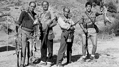 "La caza" es una de las obras maestras de Carlos Saura