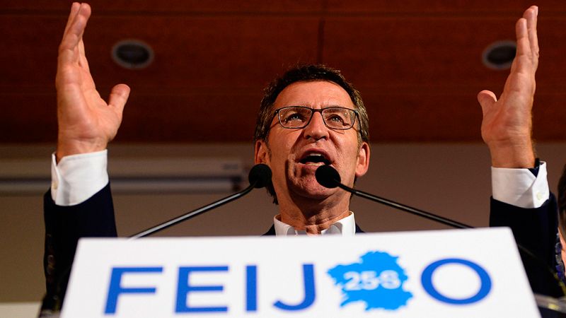 Feijo repite mayora absoluta en Galicia y En Marea liderar la oposicin