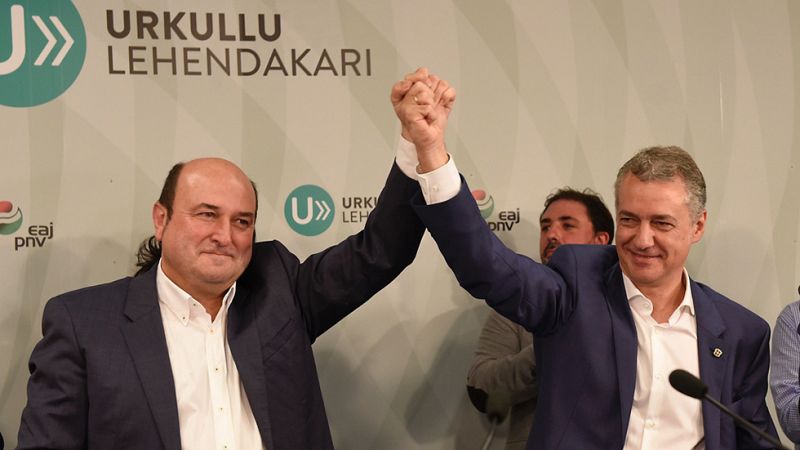 Urkullu asumir la tarea de formar un nuevo Gobierno vasco y apela al dilogo de todas las fuerzas