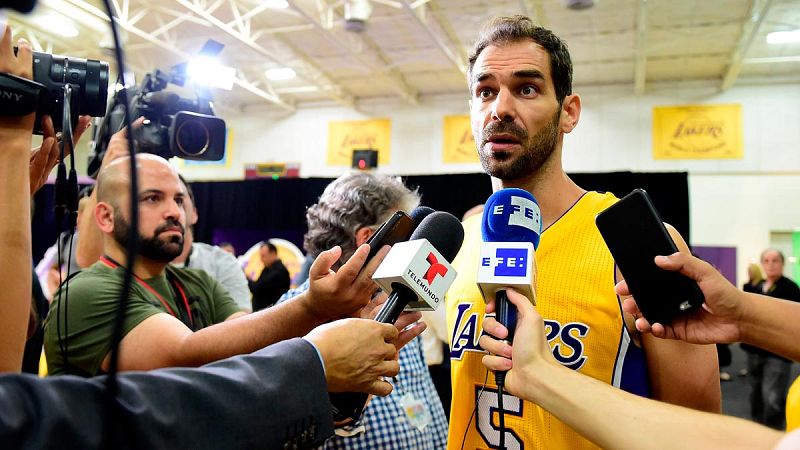 Calderón, en los Lakers: "Siempre es bueno ponerlo en tu currículo"