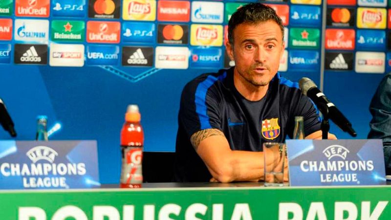 Luis Enrique: "El Mönchengladbach es temible en casa"