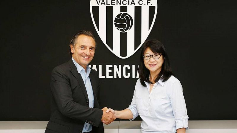 El italiano Cesare Prandelli es oficialmente nuevo entrenador del Valencia