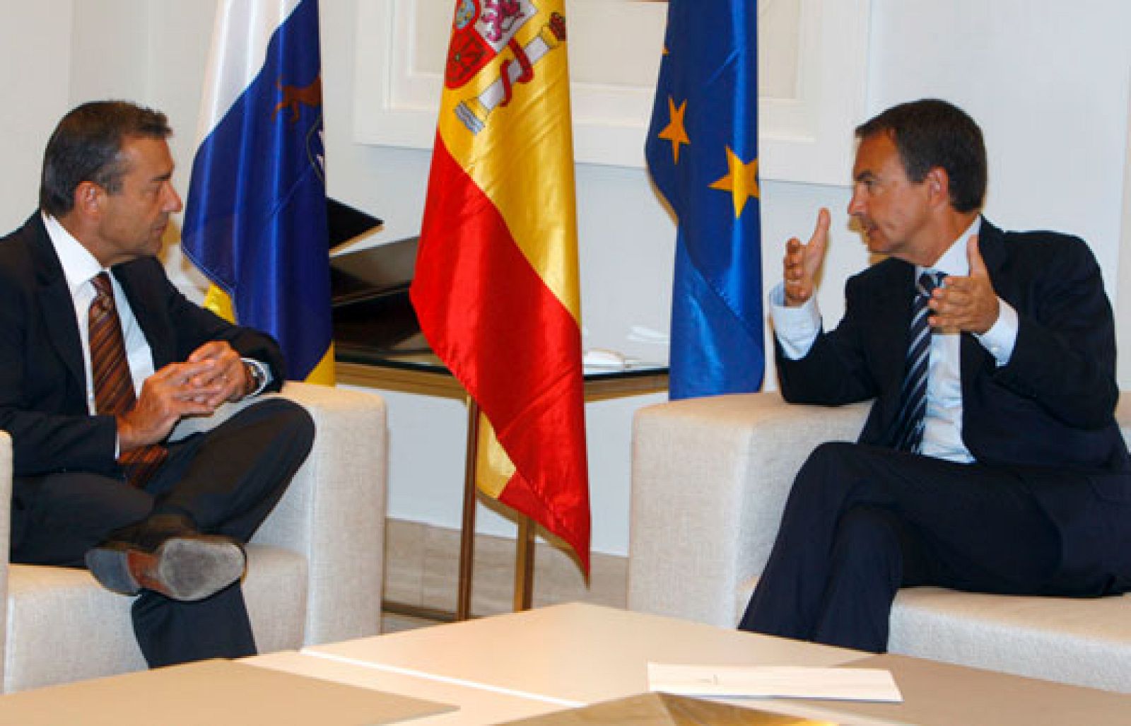 Paulino Rivero en La Moncloa | Ver