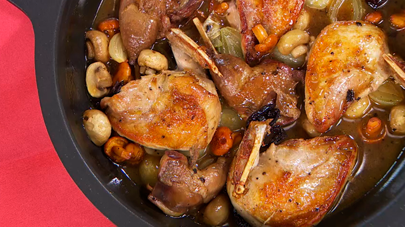 Torres en la cocina - Receta de perdices estofadas