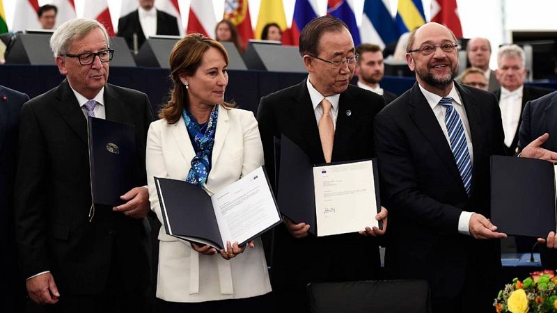 El Acuerdo de París entrará en vigor el 4 de noviembre tras la ratificación de la UE