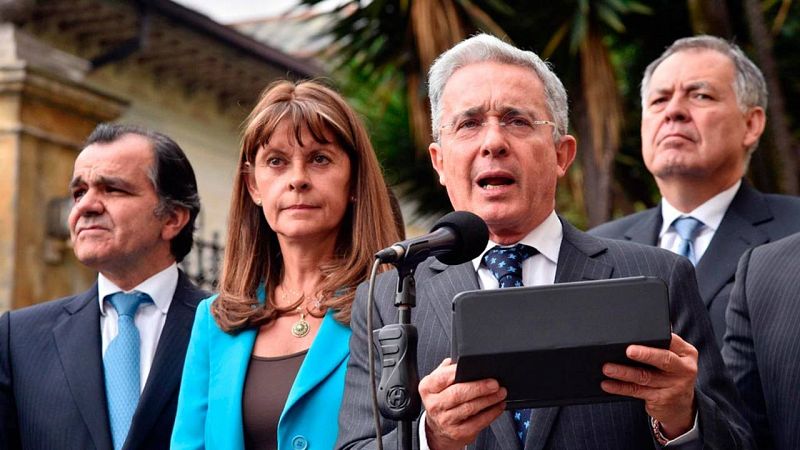 Santos y Uribe avanzan en la búsqueda de un "nuevo acuerdo de paz" y solicitan el apoyo de la ONU