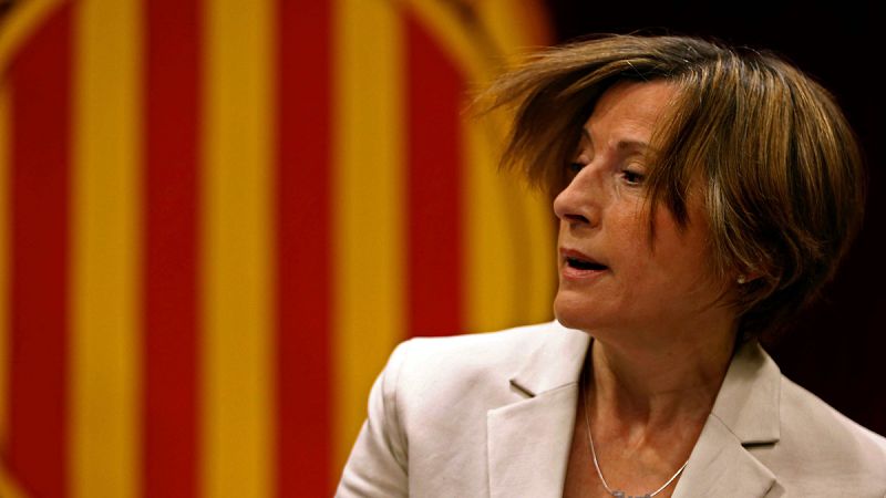 El TC pide al fiscal que determine si Forcadell incurrió en responsabilidad penal al desobedecerle