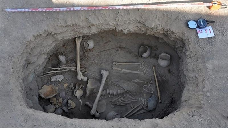 Hallan en China un cadáver de hace 2.500 años cubierto de cannabis