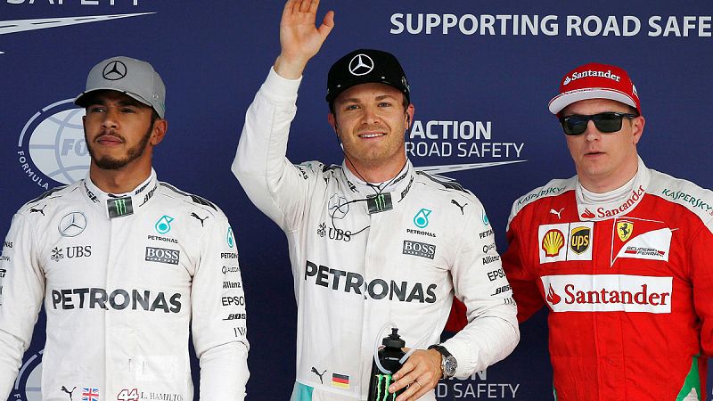 Rosberg suma su octava 'pole' del año en Japón