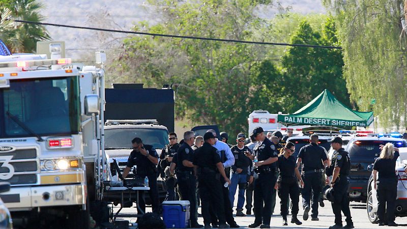 Mueren dos policías en un tiroteo en la ciudad californiana de Palm Springs