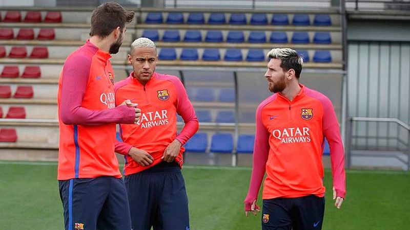 Messi entrena con el grupo y podría estar listo ante el Deportivo