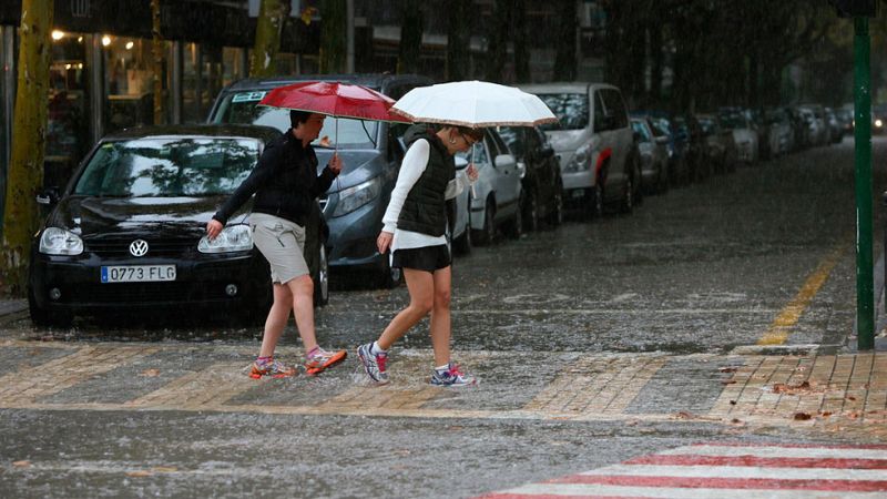 Las lluvias persistirán este jueves en toda España con más intensidad en Cataluña, Andalucía y el Cantábrico