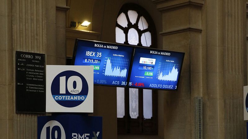 El IBEX 35 cede un 0,08% en una sesión con poco volumen de negociación debido a la jornada festiva en España
