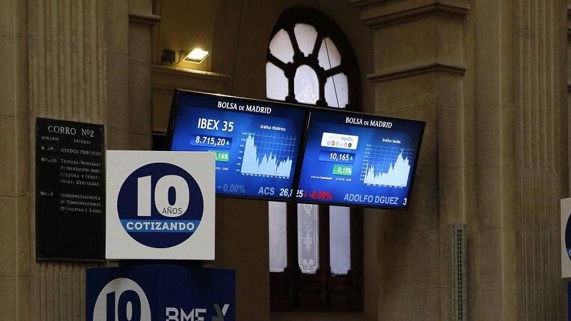 El IBEX 35 cede un 0,08% en una sesión con poco volumen de negociación debido a la jornada festiva en España