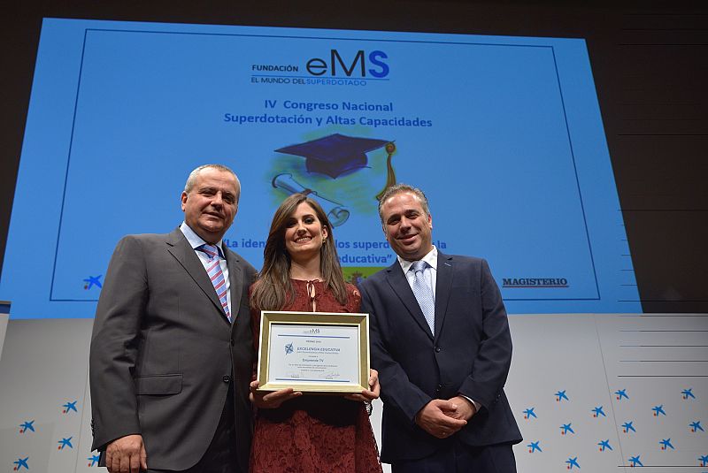 'Emprende', galardonado por su contribución en el cambio educativo para alumnos superdotados