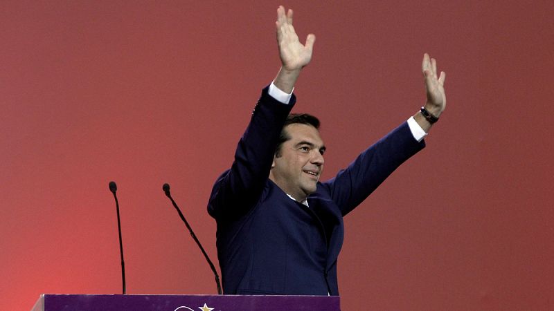 Tsipras es reelegido líder de Syriza con una mayoría del 92%