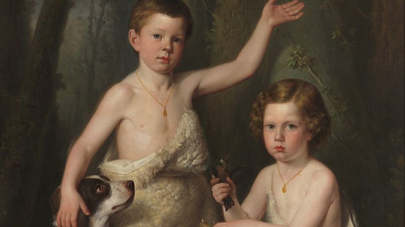 Los niños románticos del Prado