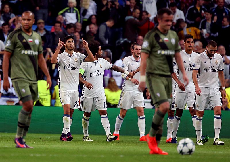 El Madrid confirma su recuperación a costa del Legia