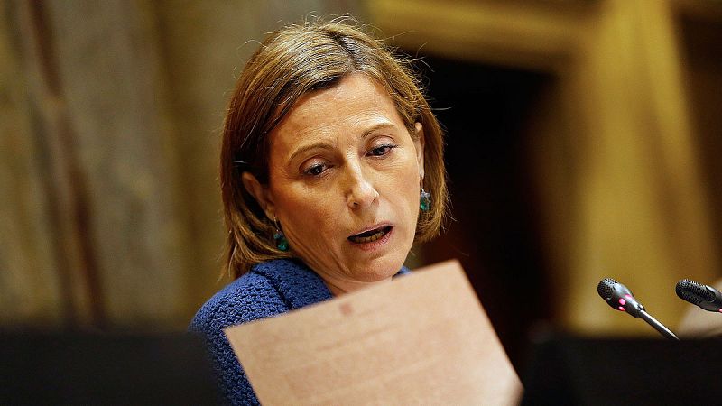 La Fiscalía se querella contra Forcadell por desobediencia y prevaricación