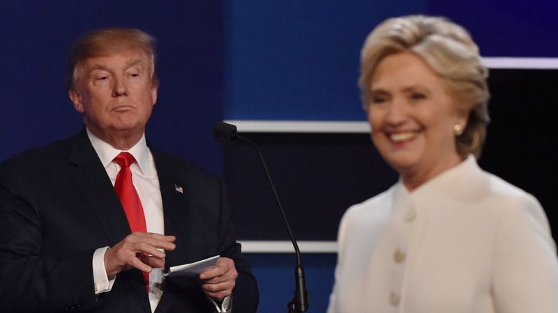 Trump no se compromete a reconocer el resultado de las elecciones si gana Clinton