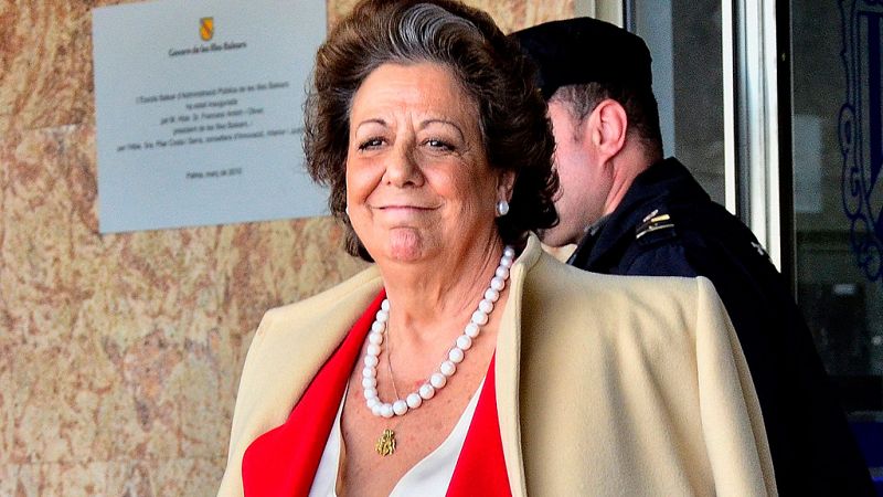 El Supremo cita a Rita Barberá como imputada por supuesto blanqueo de dinero para el 21 de noviembre