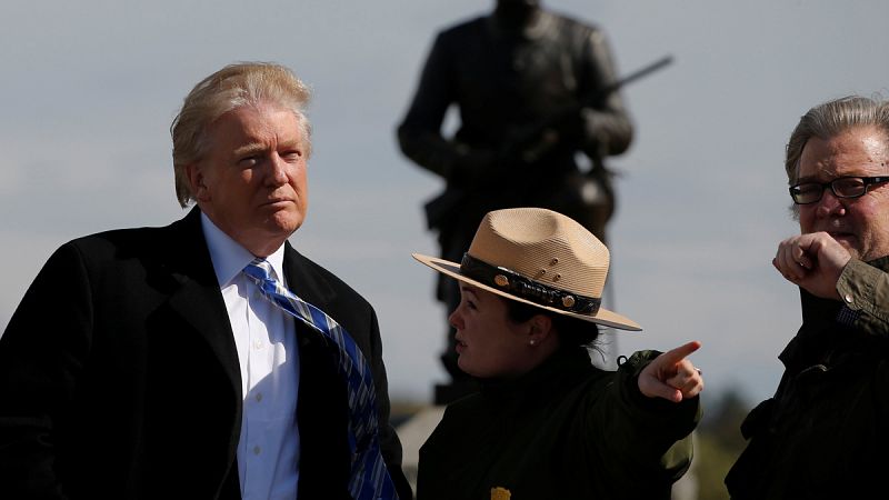 Trump afirma que si gana las elecciones EE.UU. pagará por el muro fronterizo y México lo reembolsará