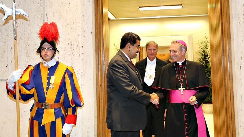 El Gobierno y la oposición de Venezuela abrirán un diálogo tras la mediación del papa