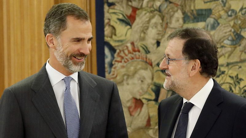 Mariano Rajoy, el primer presidente del Gobierno investido en el reinado de Felipe VI