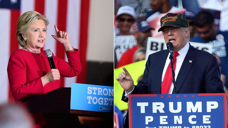Clinton y Trump intentan conquistar el voto latino en el crucial estado de Florida