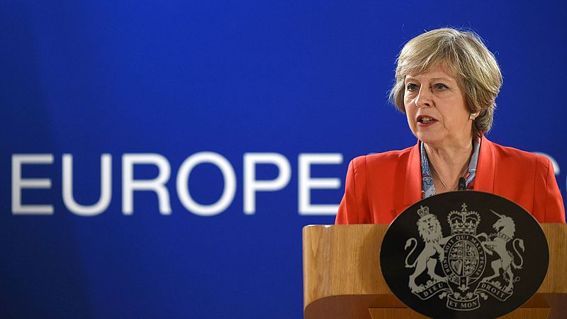 Una grabación desvela el miedo que Theresa May tenía al 'Brexit'