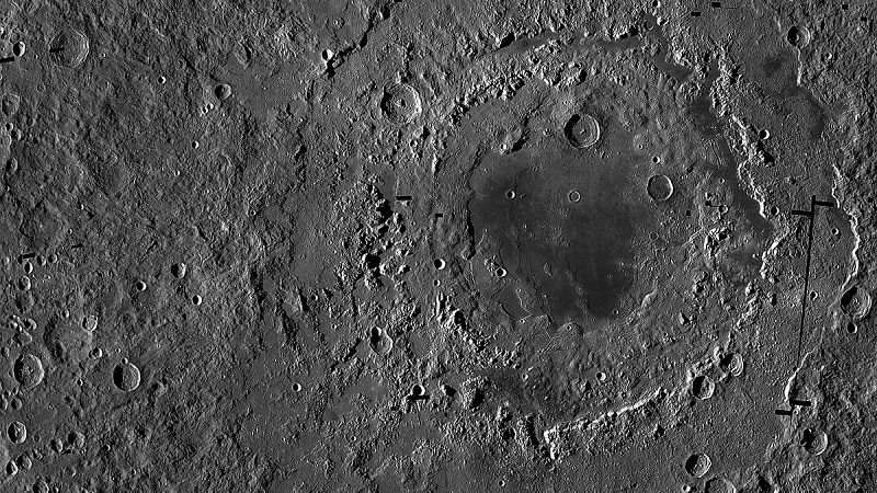 Revelan el origen del cráter más grande de la Luna