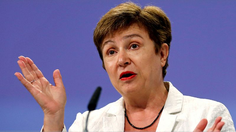 La vicepresidenta de la Comisión Europea Kristalina Georgieva dimite para volver al Banco Mundial