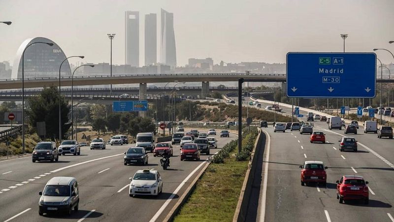 Madrid activa este domingo el protocolo contra la contaminación y rebaja la velocidad en la M-30