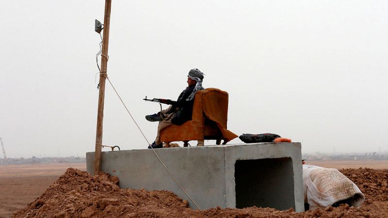 Las fuerzas iraquíes entran en la ciudad de Mosul por el frente oriental