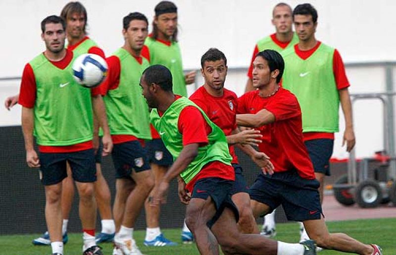 El Atlético de Madrid juega su primera final