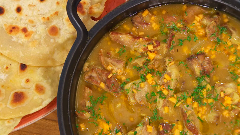 Receta de blanqueta de cordero