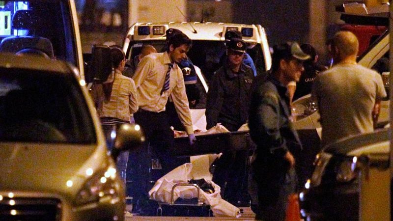 Cuatro presuntos narcotraficantes mueren en una persecución policial junto al Estrecho