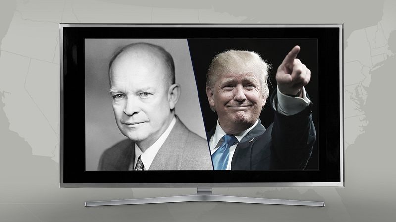 El candidato como producto televisivo: de Eisenhower a Trump