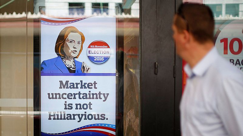 ¿Y si Hillary Clinton y Donald Trump quedan empatados?