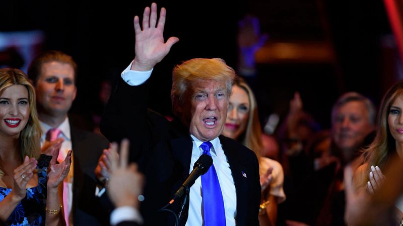 Donald Trump gana las elecciones en Estados Unidos