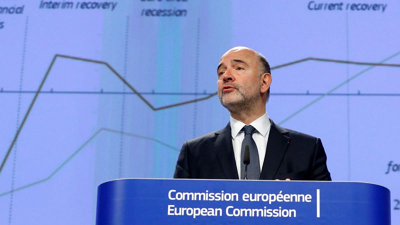 Bruselas rebaja tres décimas el crecimiento previsto de la zona euro en 2017 hasta el 1,5%