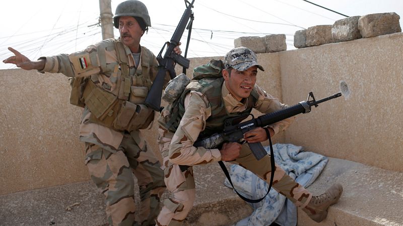 El ejército iraquí toma el control de los primeros barrios norteños de Mosul