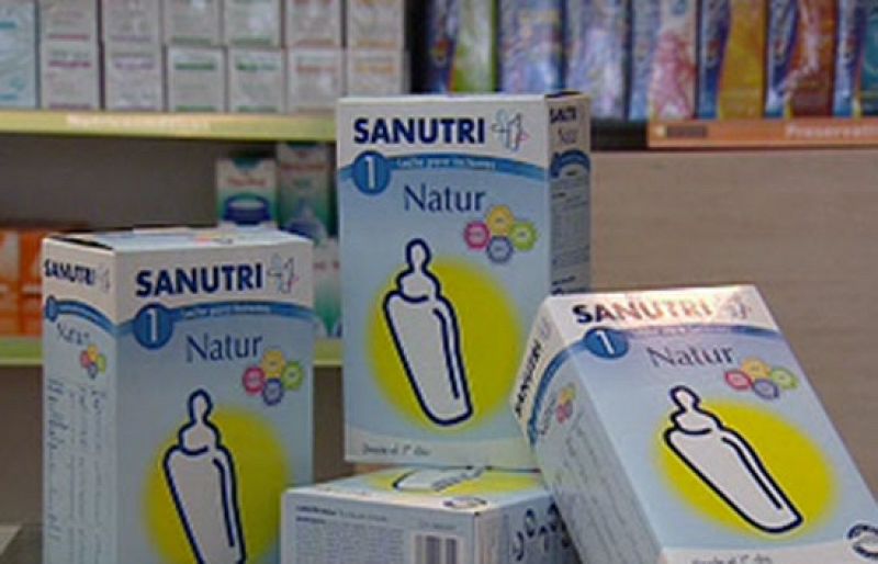 Sanidad retira lotes de leche infantil Sanutri contaminados con salmonella