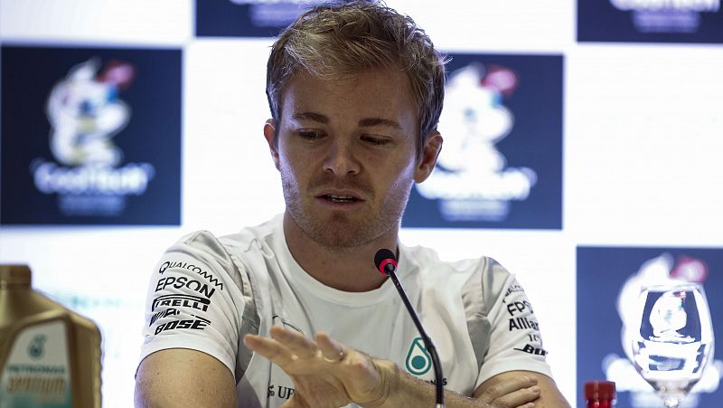 Rosberg intentará aprovechar en Sao Paulo su segunda 'bola de título'