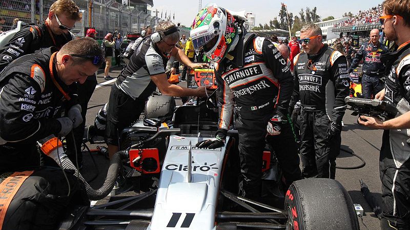 Sergio Pérez rompe con un patrocinador por burlas a México con el 'muro' de Trump