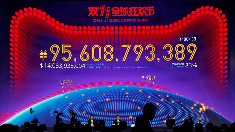 Alibaba bate su récord de ventas 'online' el 'Día del Soltero'