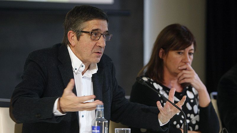 Patxi López, Armengol e Iceta defienden mantener los puentes entre PSOE y PSC